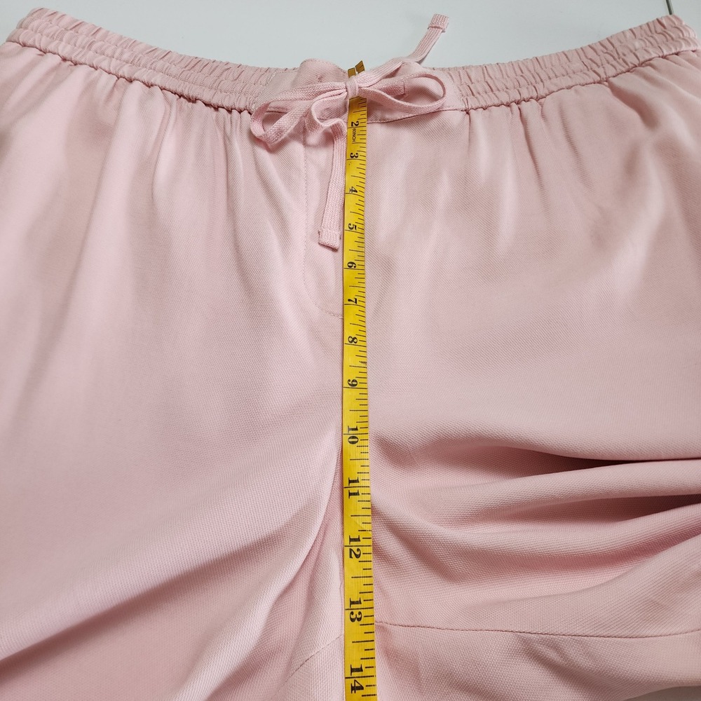 Talbots Womens The Easy Drawstring Pant Size XL Pink Lyocell Drawstring Waist - Picture 10 of 13